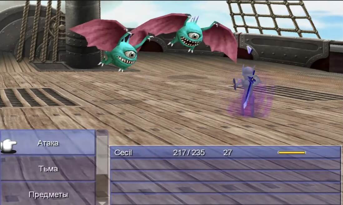 Final Fantasy IV 3D Remake - геймплей игры Windows